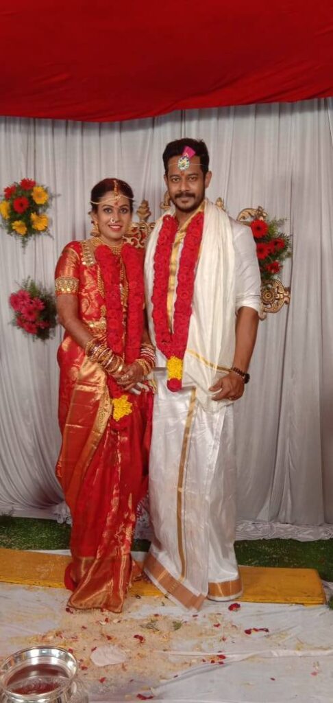 Chandini Tamilarasan Husband Nandha Durairaj