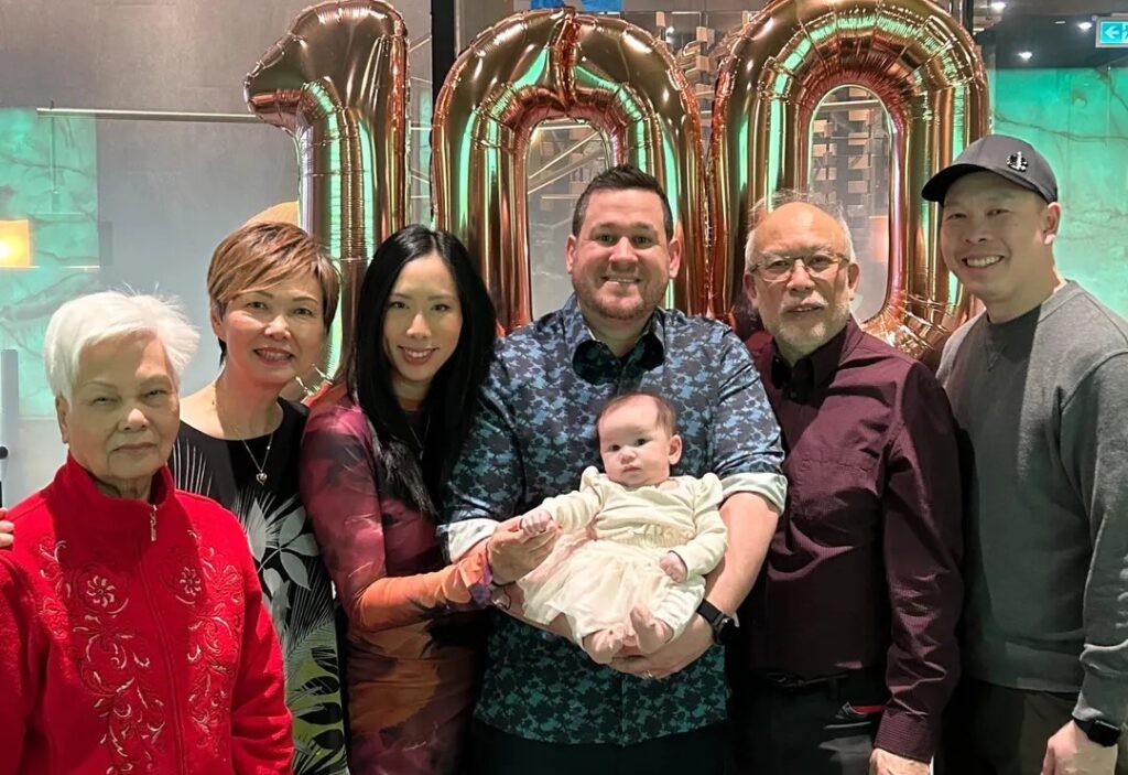 Tracy Tong Family