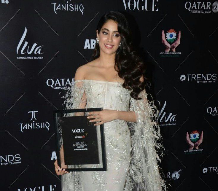 Janhvi Kapoor Award