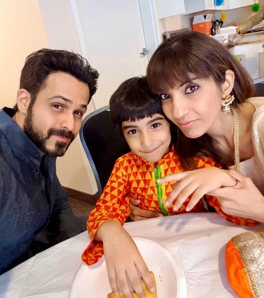 Emraan Hashmi wIfe and Child