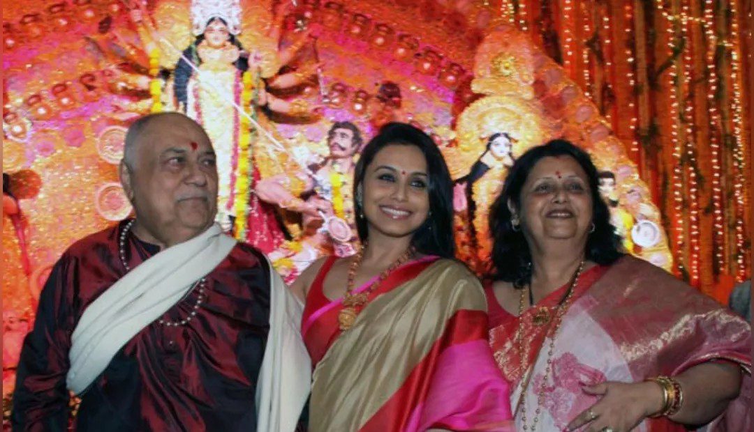Rani Mukerji's parents