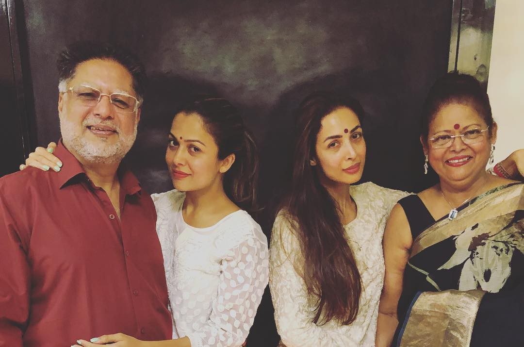 Amrita Arora Family