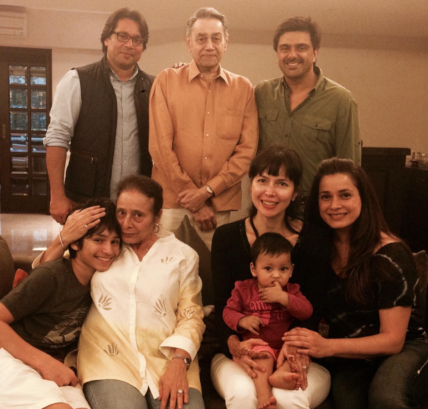 Neelam Kothari Family