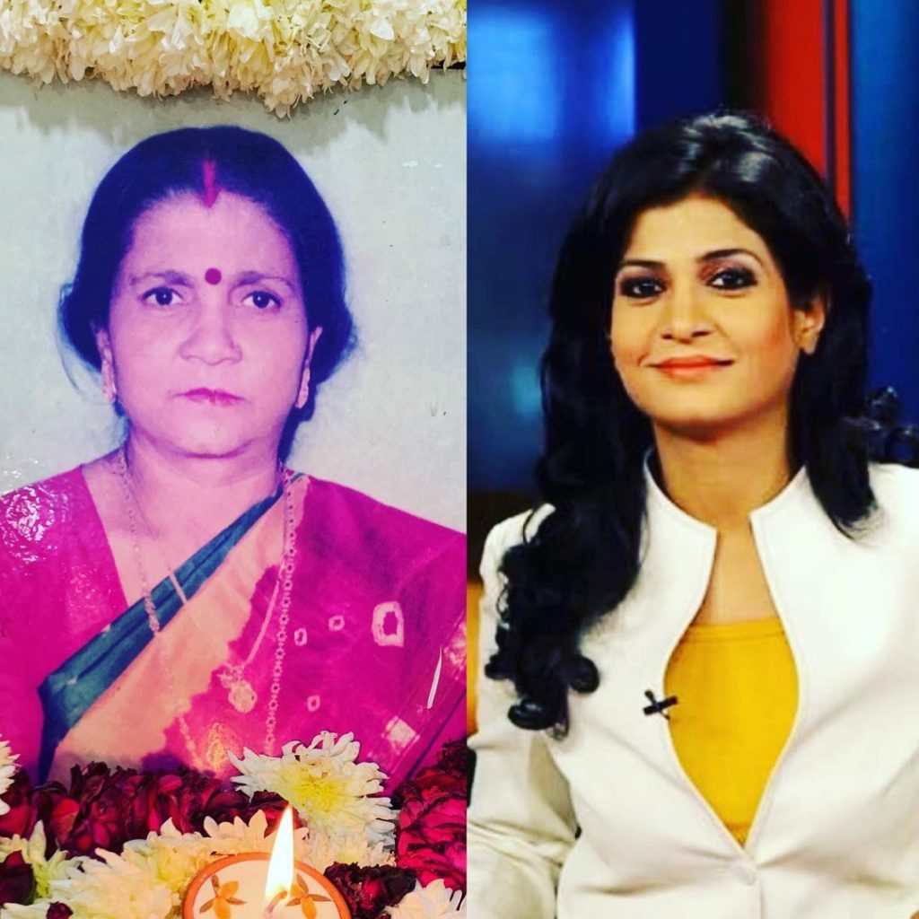 Anjana-Om-Kashyap-with-Mother