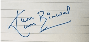 Kumkum-Binwal-Signature