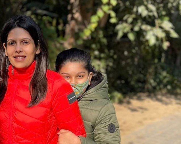 Palki Sharma with her daughter - Manya Upadhyay
