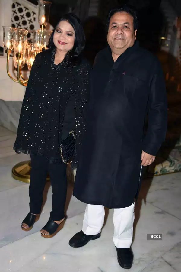 Rajeev Shukla with his wife