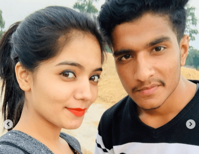 Rasika-Pandey-with-her-Brother