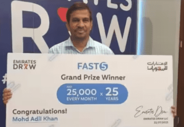 Meet the Indian Origin Lottery Winner in Dubai