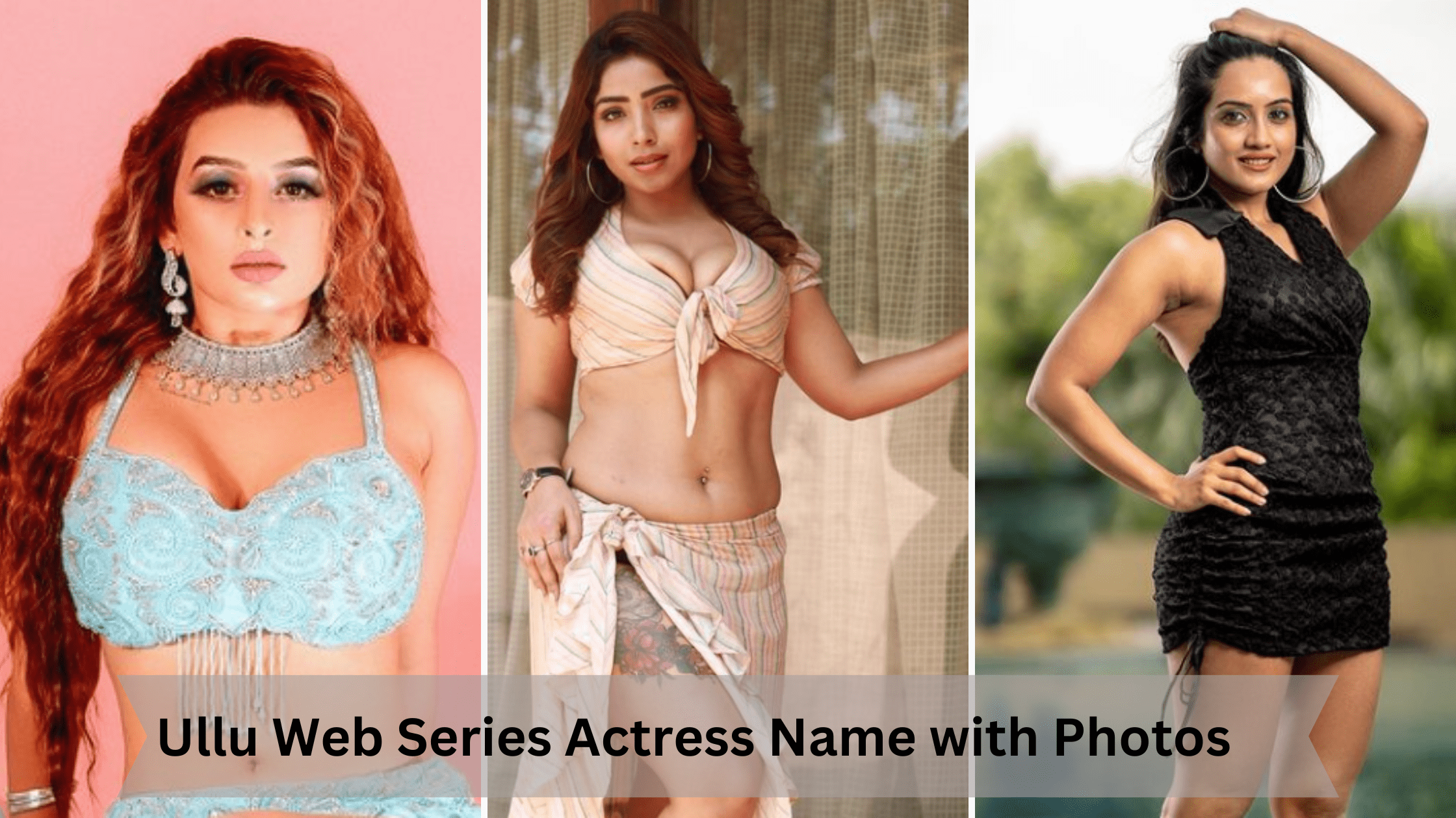 Ullu series actress name