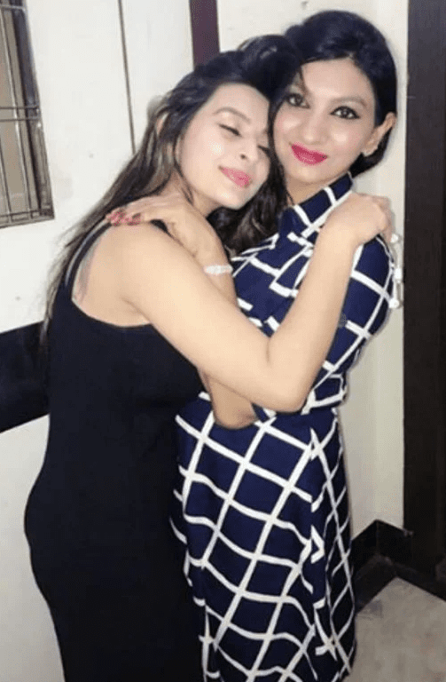 Ankita Dave With Her Mother Sonal Dave