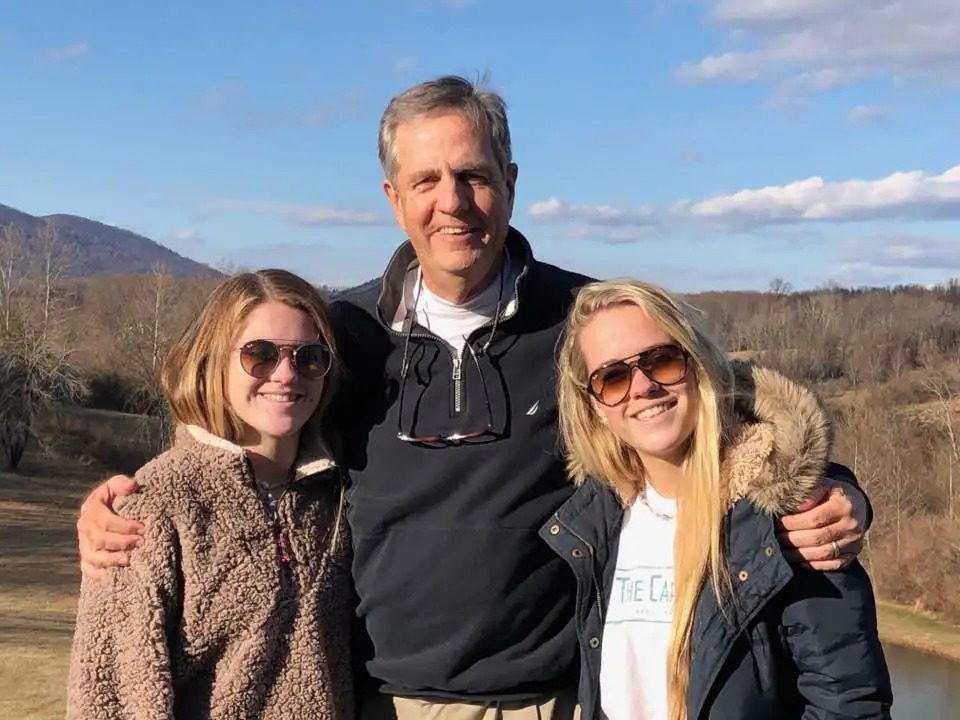 Brit Hume and his family