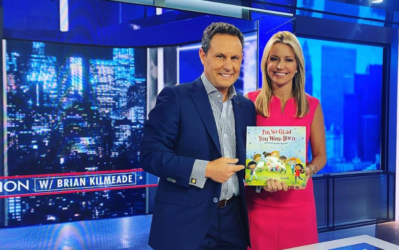 Brian Kilmeade With Ainsley Earhardt on Her Book Launch