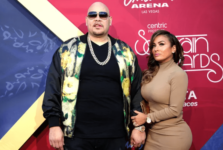 Fat Joe and his wife Lorena Cartagena