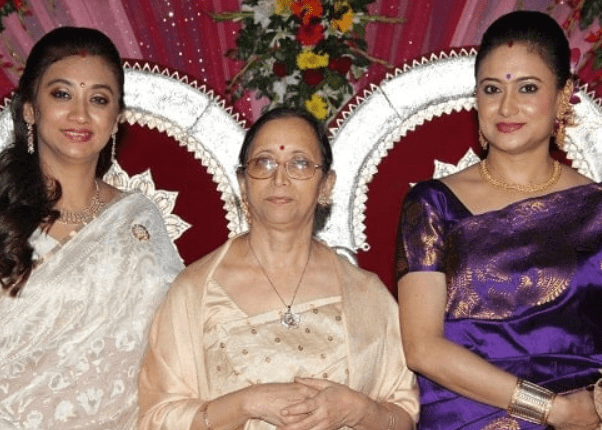 Rupali Barua with her Mother and Sister