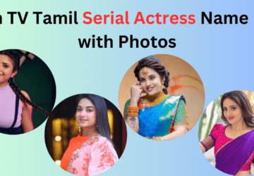 Sun TV Tamil Serial Actress Name List with Photos