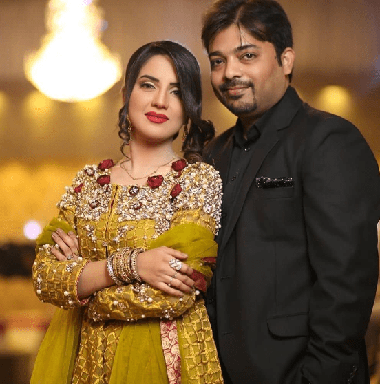 Kiran Naz with her Husband