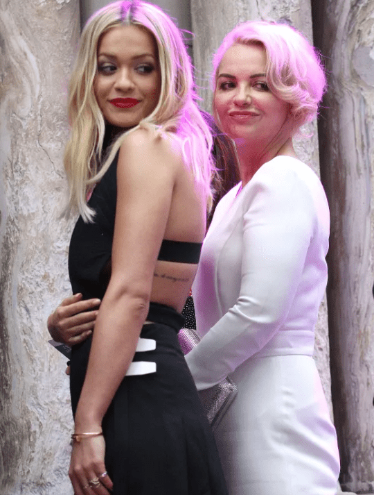Rita Ora with Her Mother