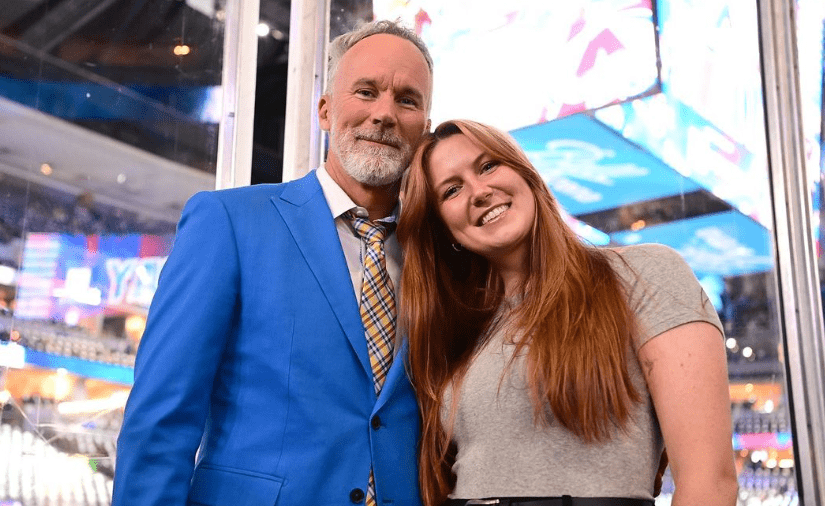 John Buccigross with his Daughter