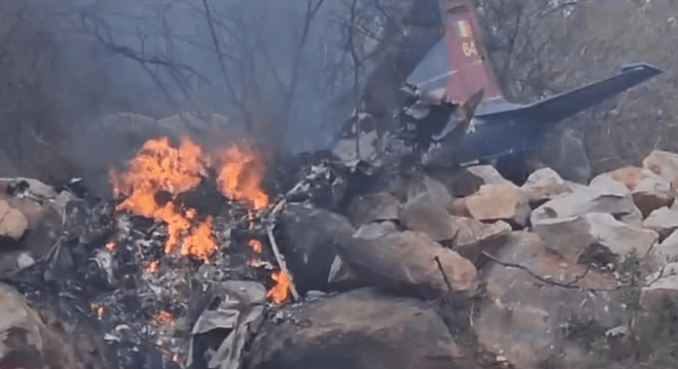 Aircraft Crash In Telangana