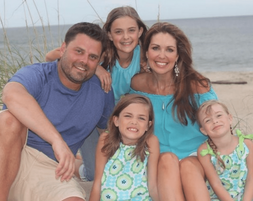 Christi Paul with her Family