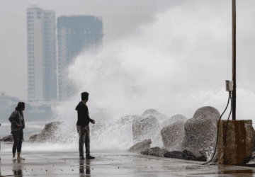 Cyclone Michaung Landfall in Chhenai
