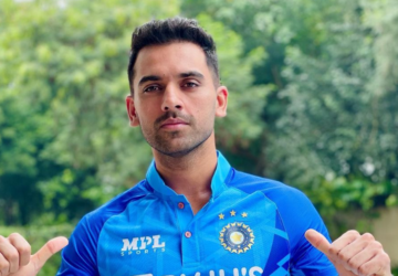 Indian Cricketer Deepak Chahar