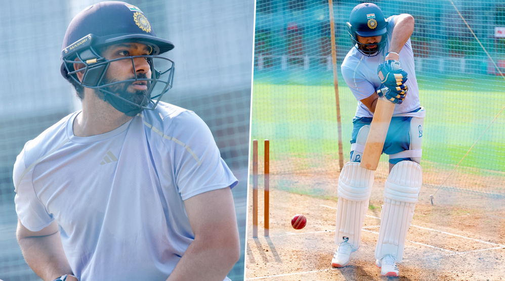 Rohit Sharma Started Training in the Nets