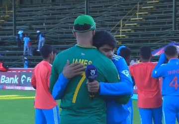 SA Players Crying After U19 WC Semifinal Loss, Indian Captain Uday Saharan Offers Comfort