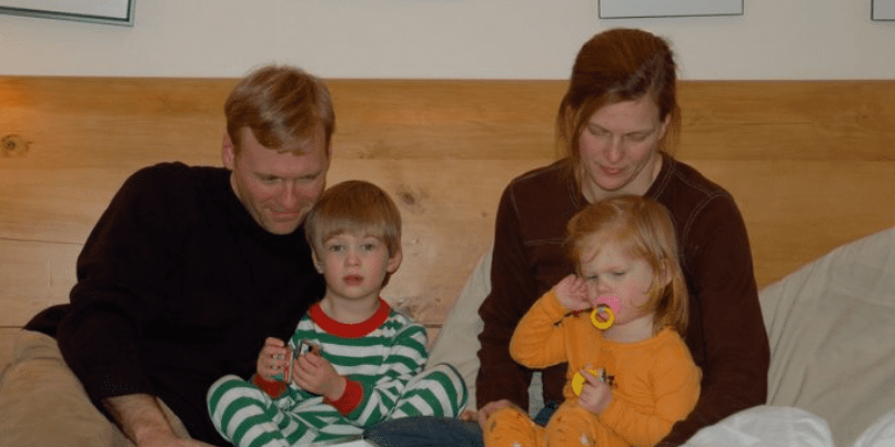 John Dickerson with his Family
