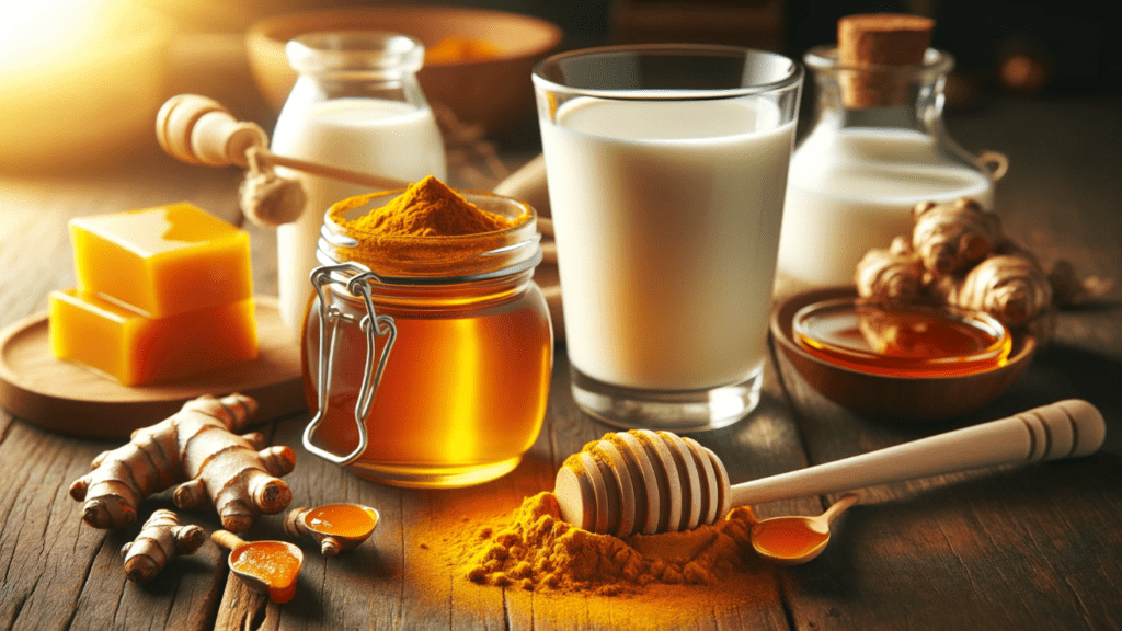 Turmeric, Honey, and Milk