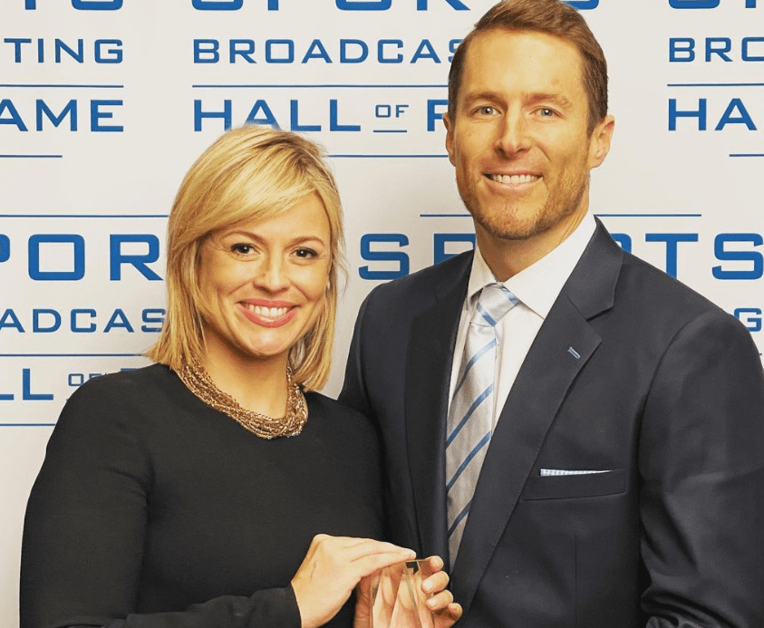 Pamela Brown with her Brother