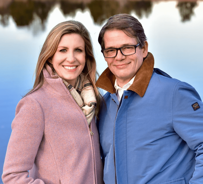 Caitlin Roth with her Husband