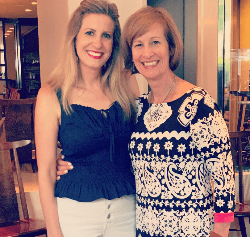 Caitlin Roth with her Mother