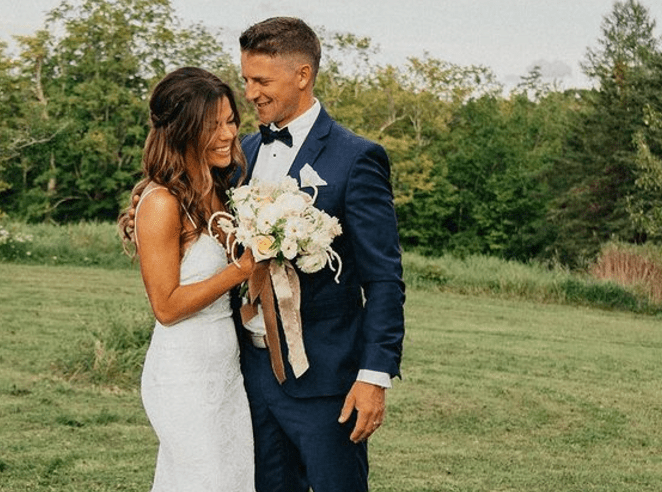 Jackie Redmond with her Husband