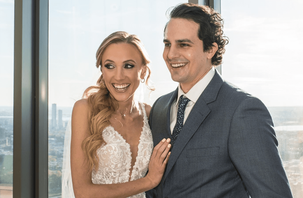 Kat Timpf with her Husband