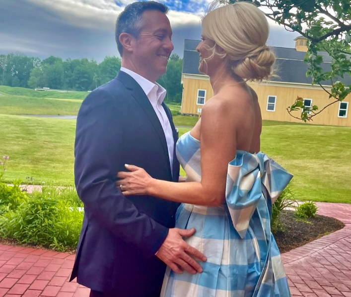 Alison Maloni with her Husband