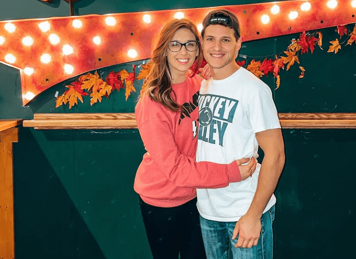 Alyssa Andrews with her Husband