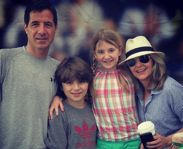 Andrea Day with her Husband and Kids