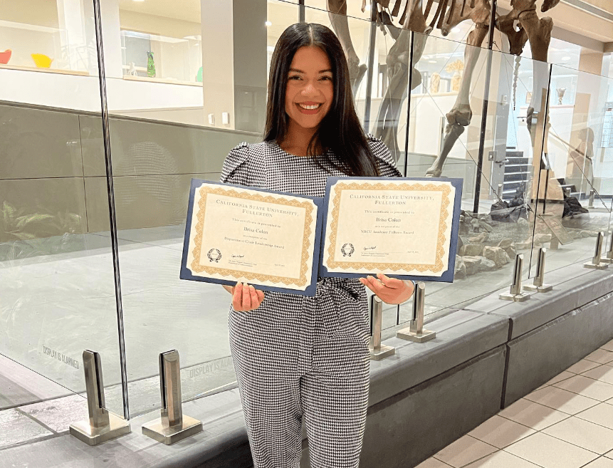 Brisa Colón Honored with CSUF Comm Awards