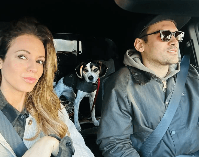 Cheryl Scott with her Husband and Pet DogCheryl Scott with her Husband and Pet Dog