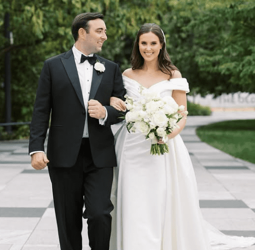 Emma Rechenberg with her Husband