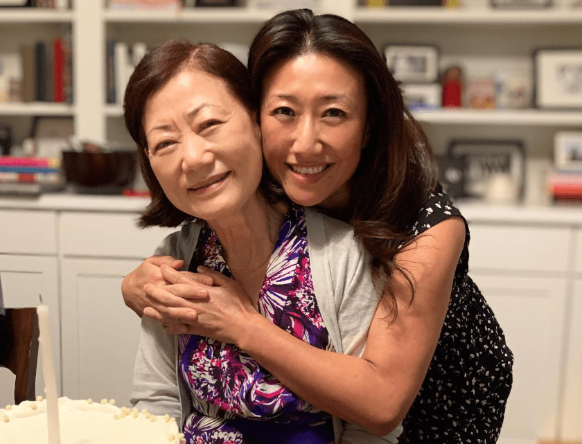 Eun Yang with her Mother