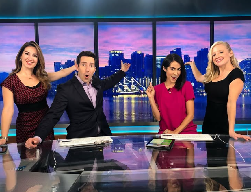 Greg Bledsoe in his News Room