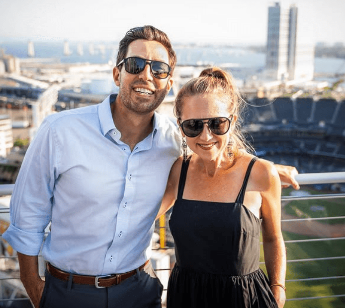 Greg Bledsoe with his Wife