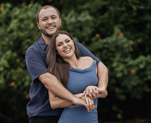 Jaclyn DeAugustino with her Fiancé