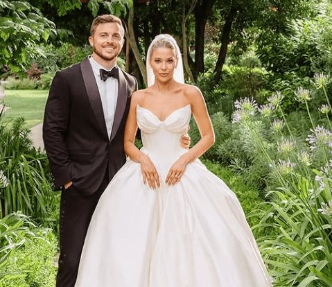 Jordan Giorgio with her Husband