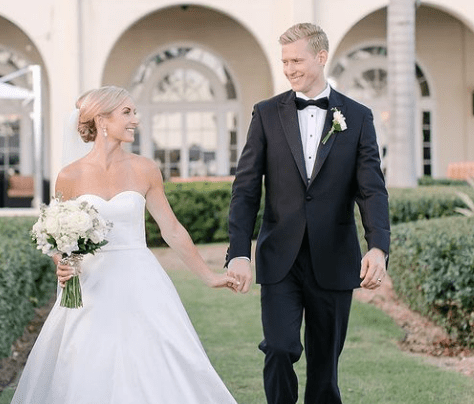 Kaitlyn McGrath with her Husband