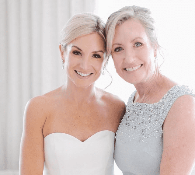 Kaitlyn McGrath with her Mother