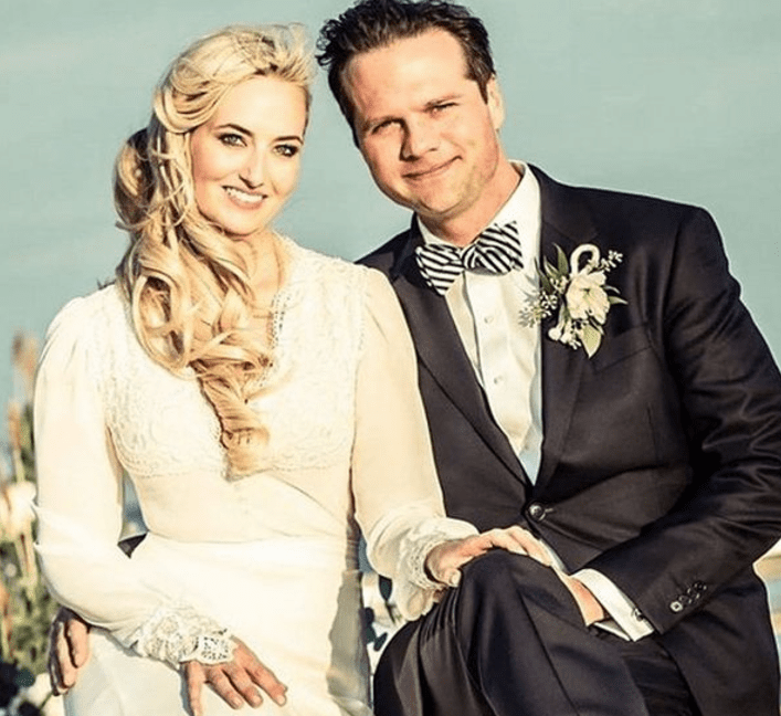 Katrina Szish with her Husband